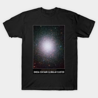 High Resolution Astronomy Omega Centauri Globular Cluster T-Shirt